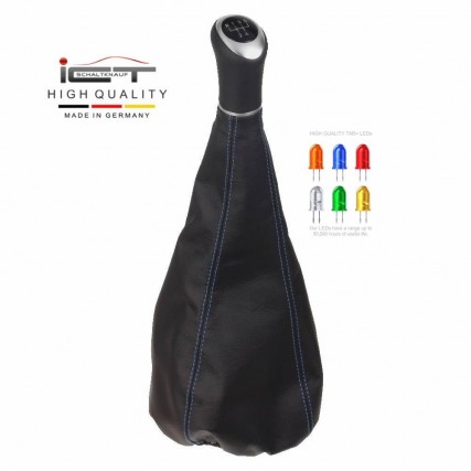 ict Schaltknauf mit schwarze Naht VW Bus T4 Transporter Multivan California