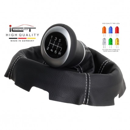 Schaltknauf Schaltsack Mazda RX 8 leder schaltmanschette Schaltknauf Schaltsack Mazda RX 8 leder schaltmanschette
