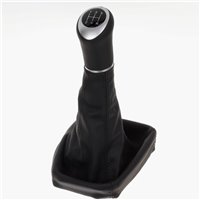 ict Schaltknauf mit schwarze Naht Opel Astra G Coupe Cabrio CC OPC