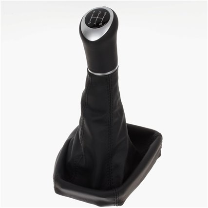 ict pommeau de vitesse avec coutures grises Opel Astra G Coupe Cabrio CC OPC