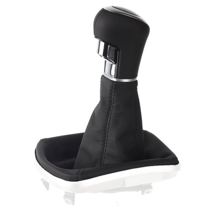 Fiat Stilo shift gear knob boot gaiter leather mounting frame