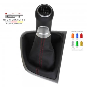 Honda Civic MK9 shift gear knob boot gaiter leather mounting frame