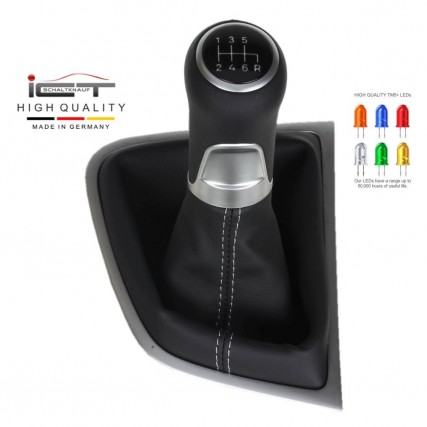 Schaltknauf Schaltsack Honda Civic MK9 leder schaltmanschette Schaltknauf Schaltsack Honda Civic MK9 leder schaltmanschette