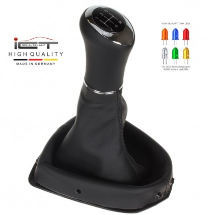 ict Schaltknauf mit schwarze Naht Peugeot 308 CC