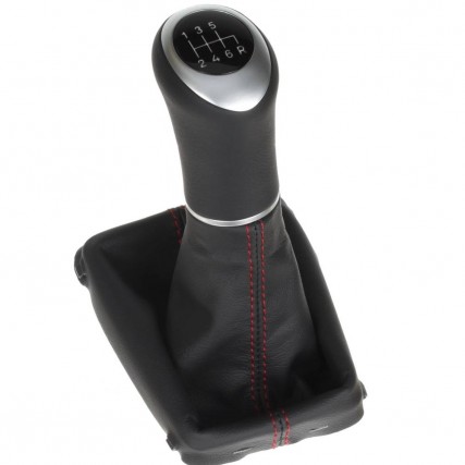 Volvo V70 XC70 Schaltknauf Schaltsack leder schaltmanschette mit rahmen