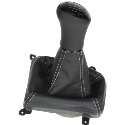 ict pommeau de vitesse avec coutures noires Honda Accord CL CM CN MK7