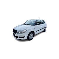 Skoda Fabia Roomster 6J manopla de câmbio Alcantara couro coifa