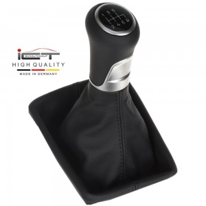 ict Schaltknauf mit schwarze Naht Toyota Avensis Typ T22