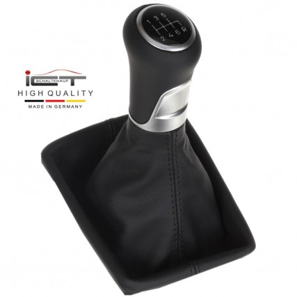 ict Schaltknauf mit schwarze Naht Toyota Avensis Typ T22