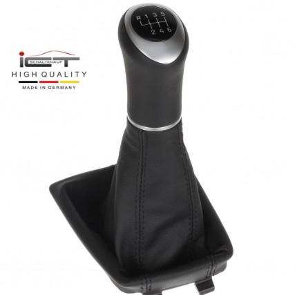 ict shift knob with black stitching Skoda Fabia Roomster 3 Typ NJ3