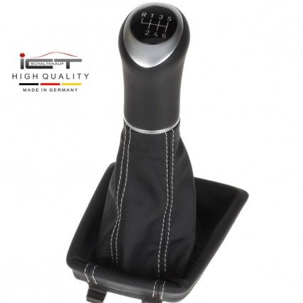 ict shift knob with grey stitching Skoda Fabia Roomster 3 Typ NJ3