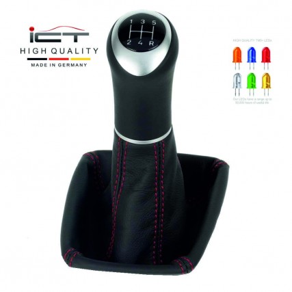 Ford Mondeo MK4 Typ BA7 pomello del cambio Alcantara pelle cuffia