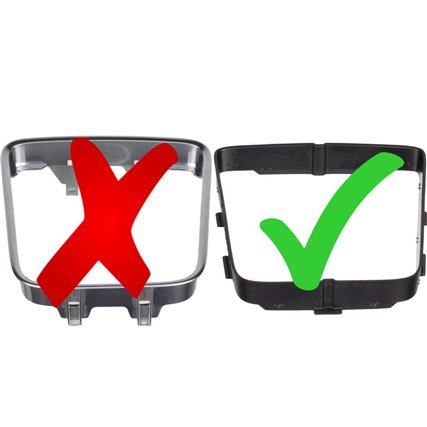 soufflet vue de dessous du cadre VW Sharan 2 Typ 7N