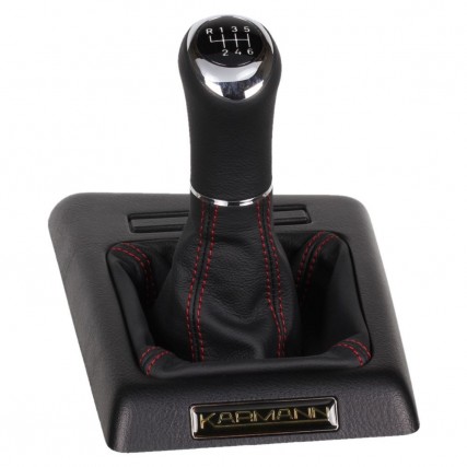 VW Corrado Typ 53i 16V VR6 G60 Schaltknauf Schaltsack leder schaltmanschette mit rahmen