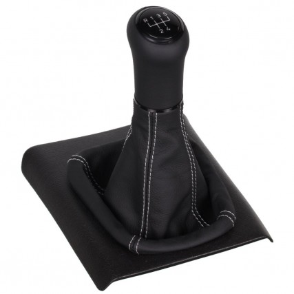 ict Schaltknauf mit graue Naht VW Golf 2 MK2 GTI Jetta 2