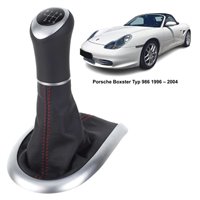 Porsche Boxster Typ 986 Schaltknauf Schaltsack Alcantara leder schaltmanschette
