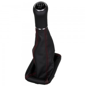 ict shift knob with red stitching VW Polo 2 3 86c 2F