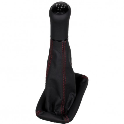 ict Schaltknauf mit schwarze Naht VW Polo 2 3 86c 2F