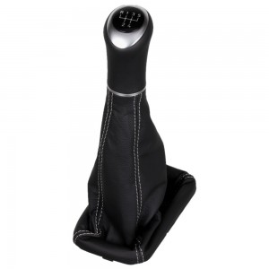 VW Polo 2 3 86c 2F Schaltknauf Schaltsack leder schaltmanschette mit rahmen