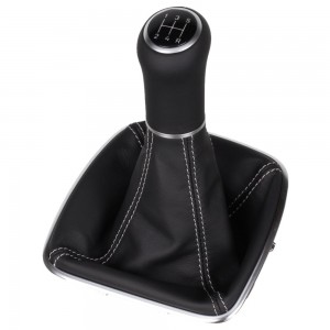 Ford Galaxy 2 Typ WA6 pomo de la palanca de cambios de cuero funda marco de montaje