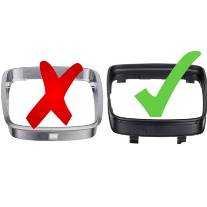 vista inferior da moldura da coifa Ford Galaxy 2 Typ WA6