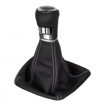 Ford S-Max WA6 shift gear knob boot gaiter cover Alcantara leather