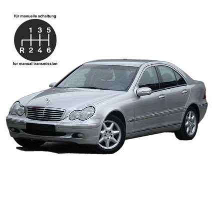  Mercedes Botão da engrenagem C-Classe W203 / Sportcoupe CL203