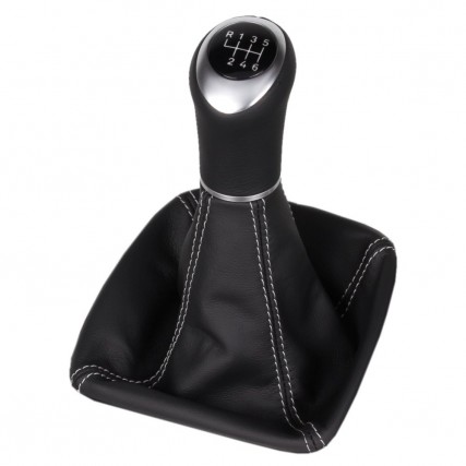 Opel Signum Chevrolet Holden Vectra C Saturn Aura pomo de la palanca de cambios de cuero funda marco de montaje