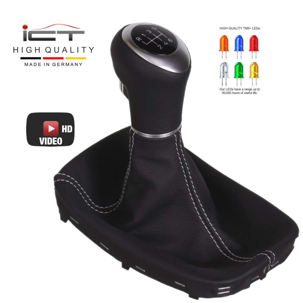 Opel Vauxhall Holden Astra J Cascada shift gear knob boot gaiter cover Alcantara leather