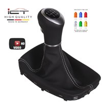 Opel Astra J Cascada pomello del cambio Alcantara pelle cuffia