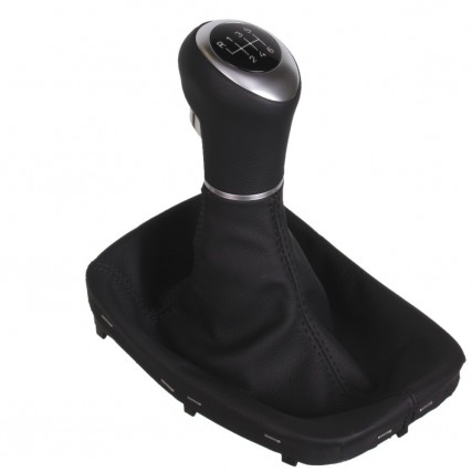 ict manopla de câmbio com costura preta Opel Insignia Vauxhall Holden