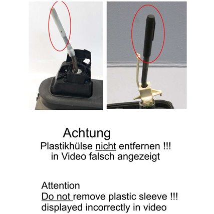 Opel Corsa D E Adam schaltmanschette unten ansicht