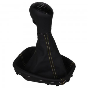 Opel Corsa D E Adam manopla de câmbio de couro coifa com moldura de montagem