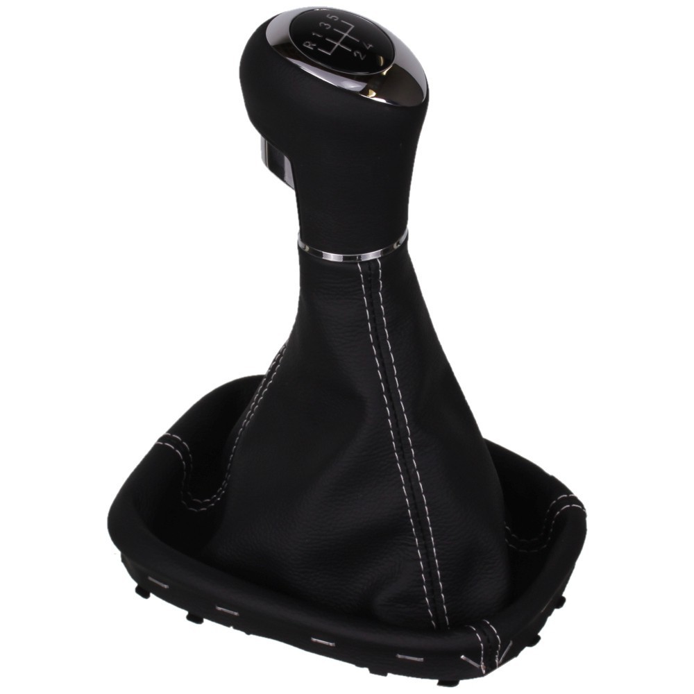 Opel Corsa D E Adam Schaltknauf Schaltsack Alcantara leder schaltmanschette