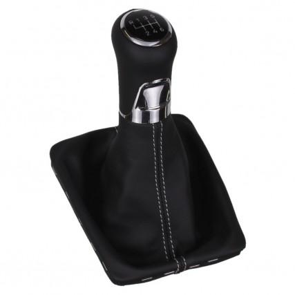  VW Schaltknauf Schaltsack Passat 3C - B6 / B7 leder