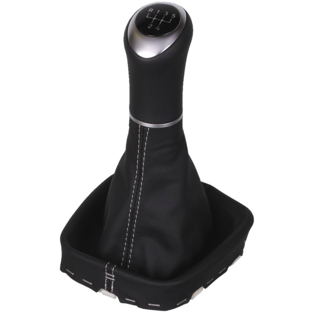 VW Polo 5 6R 6C GTI shift gear knob boot gaiter cover Alcantara leather