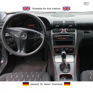  Mercedes Botão da engrenagem C-Classe W203 / Sportcoupe CL203