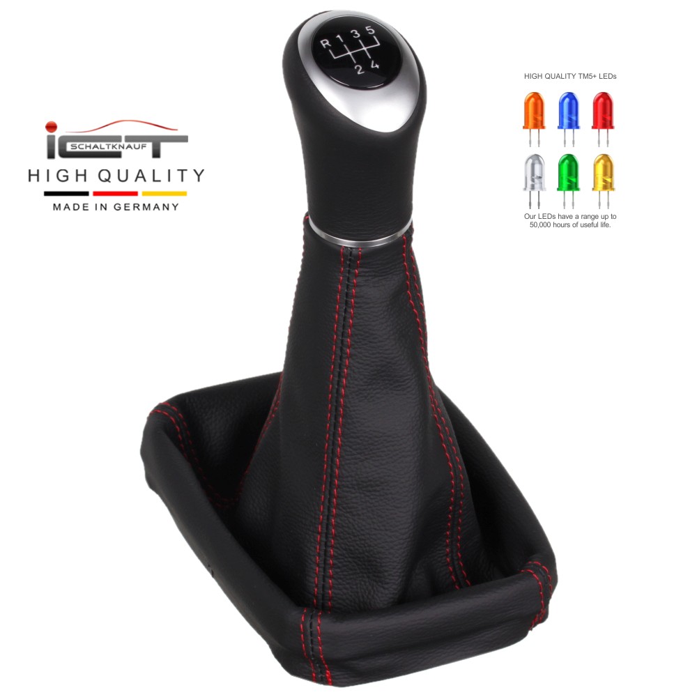 Opel Tigra Twintop pommeau de vitesse soufflet cuir Alcantara