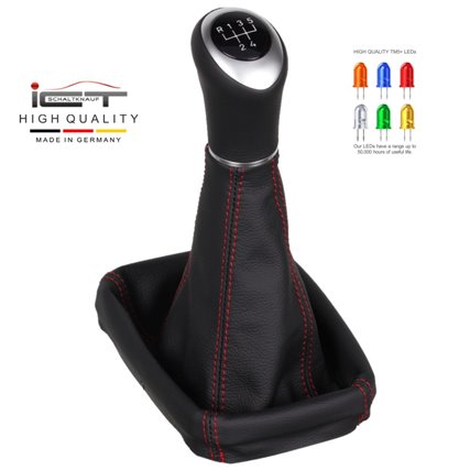 Opel Tigra Twintop pommeau de vitesse soufflet cuir Alcantara