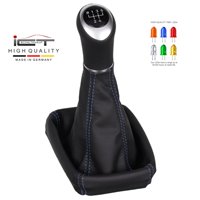 Opel Meriva A pommeau de vitesse cuir et soufflet avec cadre de montage