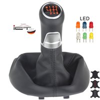 Porsche Cayman Typ 987c Schaltknauf Schaltsack Alcantara leder schaltmanschette