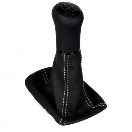 ict shift knob with black stitching Volvo C30 C70 S40 V50