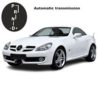 Mercedes SLK R171 Automatik pommeau de vitesse soufflet cuir Alcantara