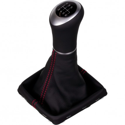 Ford Focus MK2 DA3 ST RS TDDi TDCi shift gear knob boot gaiter cover Alcantara leather