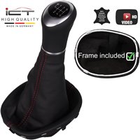 ict shift knob with red stitching Dacia Duster