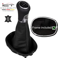 Dacia Duster shift gear knob boot gaiter leather mounting frame