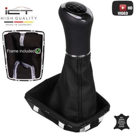 Schaltknauf Schaltsack Skoda Rapid leder schaltmanschette Schaltknauf Schaltsack Skoda Rapid leder schaltmanschette