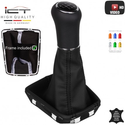 Schaltknauf Schaltsack Skoda Rapid leder schaltmanschette Schaltknauf Schaltsack Skoda Rapid leder schaltmanschette