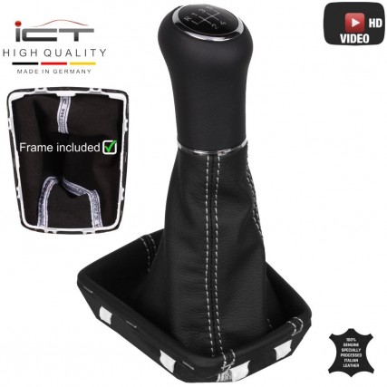 Schaltknauf Schaltsack Skoda Rapid leder schaltmanschette Schaltknauf Schaltsack Skoda Rapid leder schaltmanschette
