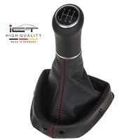 ict manopla de câmbio com costura vermelha Peugeot 407 SW Pininfarina Coupé V6 HDi